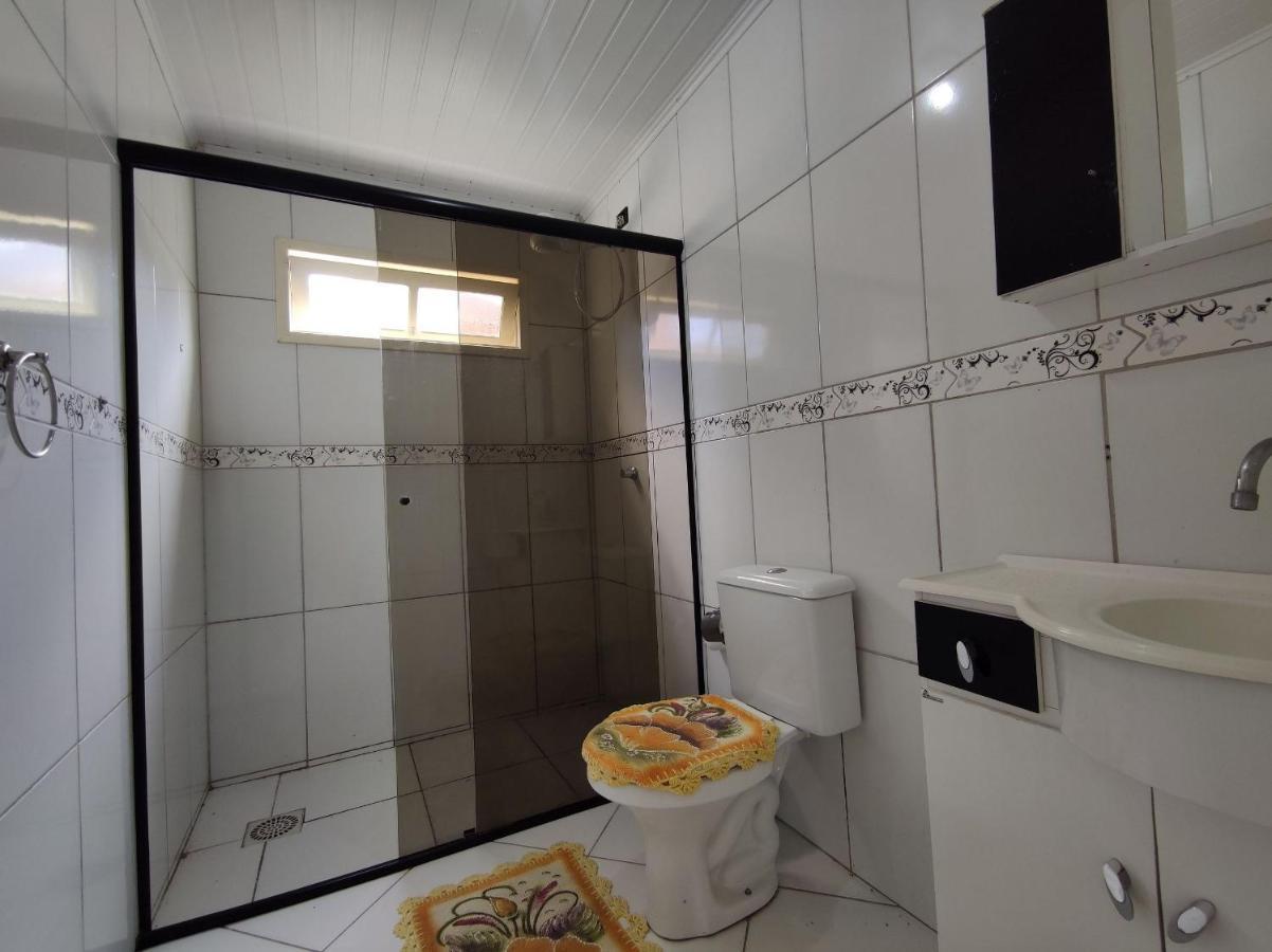 Casa De Fundos Na Praia Da Cal C Ar 托雷斯 外观 照片